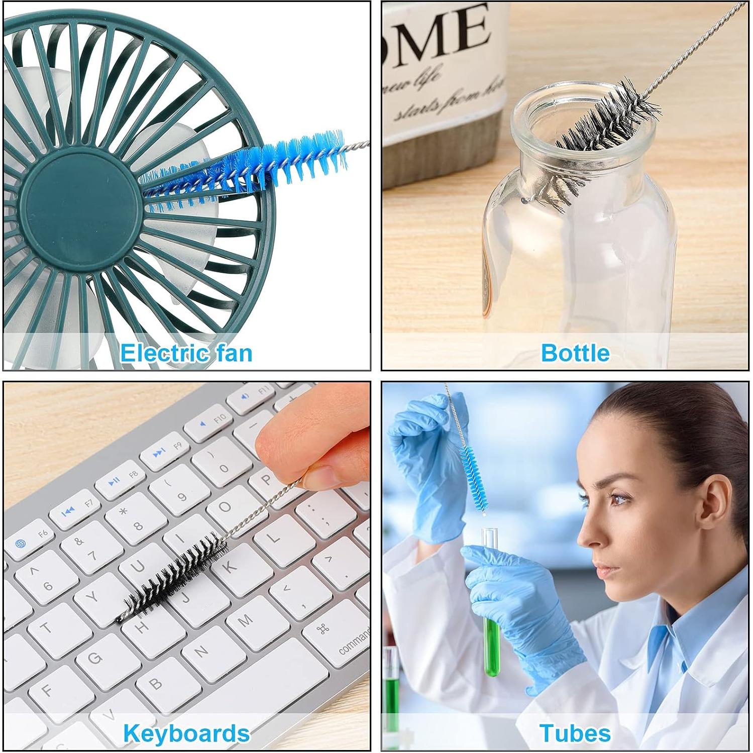 Cepillos de limpieza reutilizables Patelai para pajitas y botellas