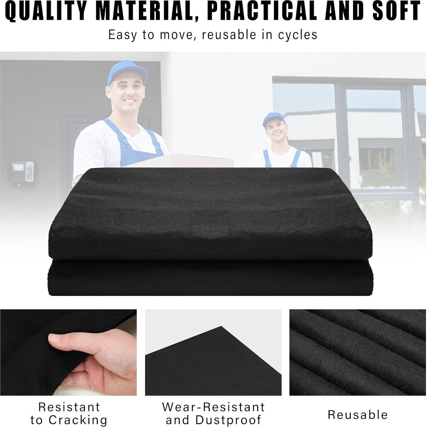 Manteles de Mudanza Extra Grandes Fanfanwin 203x366 cm 2 Pcs