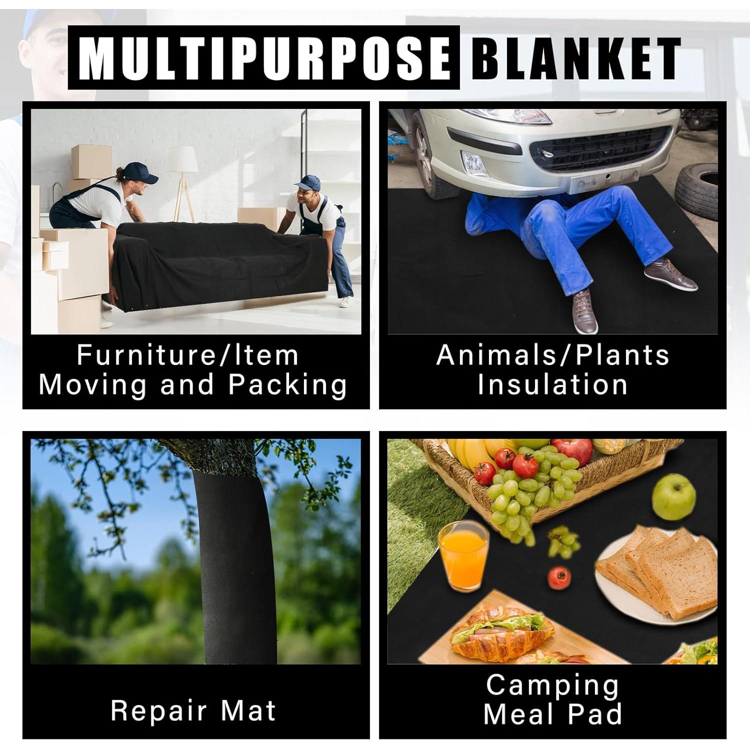 Manteles de Mudanza Extra Grandes Fanfanwin 203x366 cm 2 Pcs