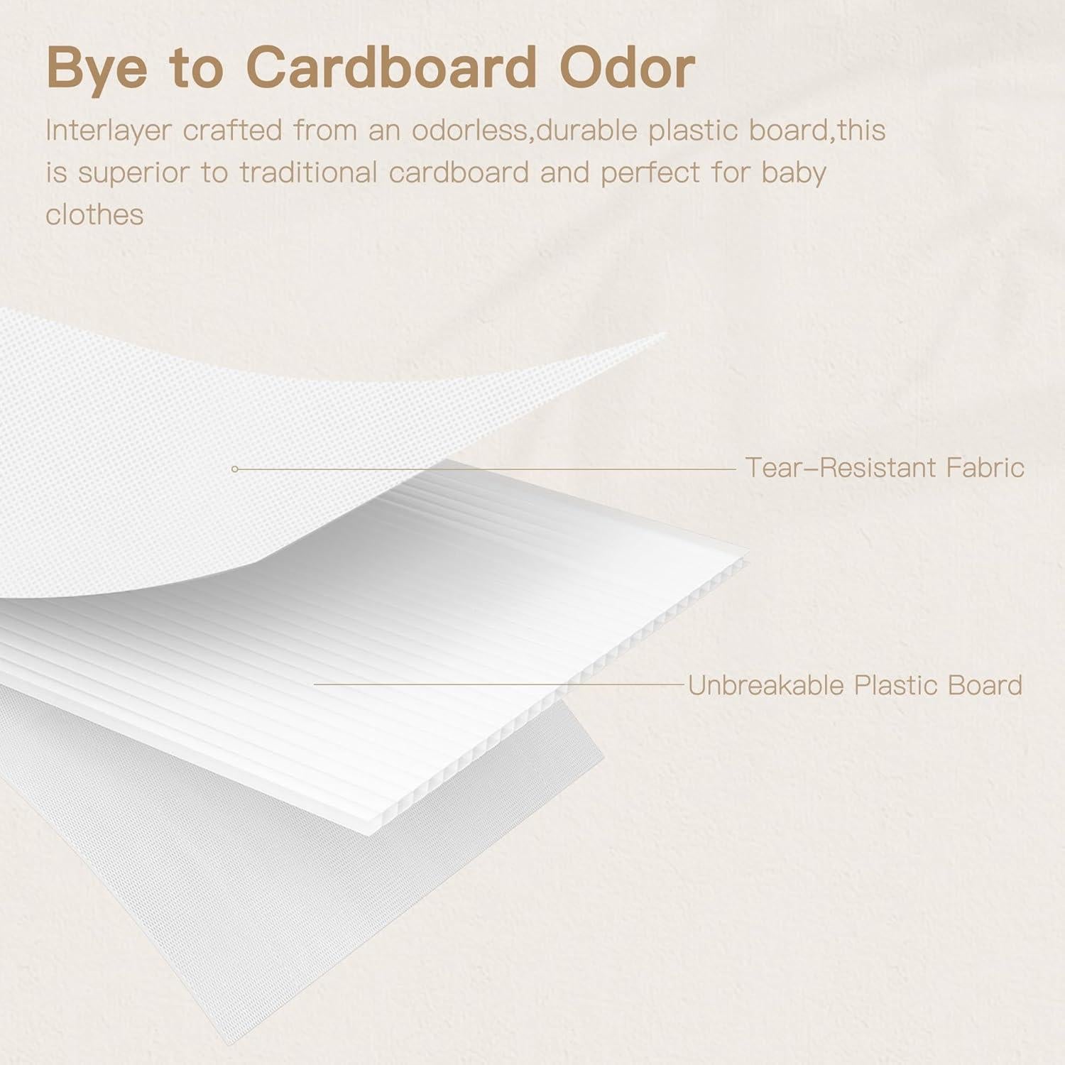 Organizador de Cajones Criusia 14 Piezas - Almacenamiento Ropa Bebé