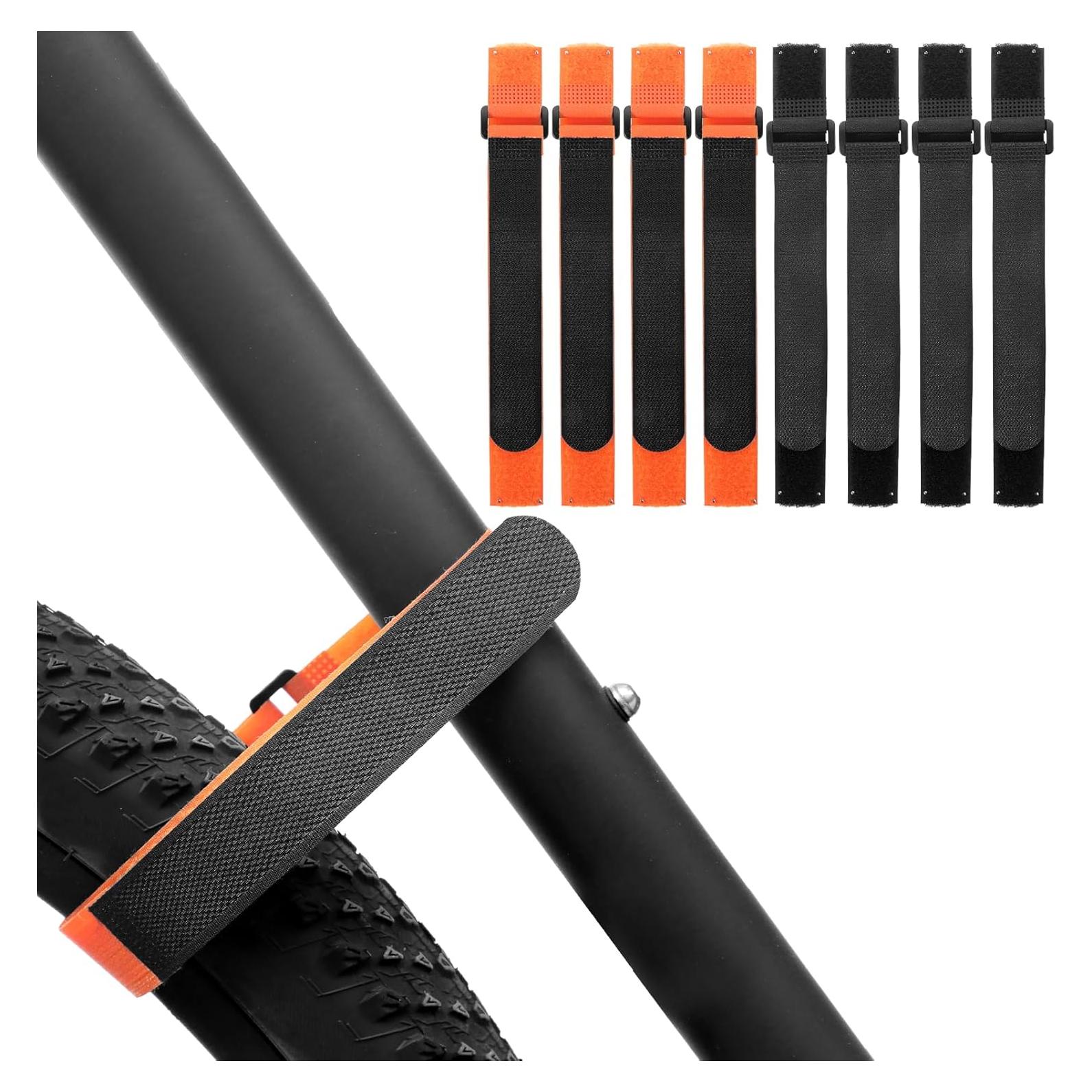 Correas para Bicicleta Tucnoeu 8 Pcs Ajustables 60cm Nylon