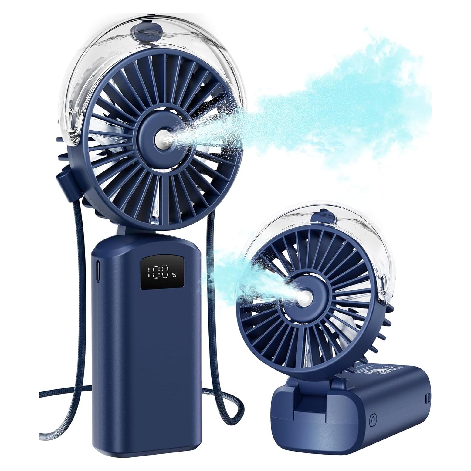 Ventilador Portátil de Nebulización Gaiatop HF-07 3 Velocidades