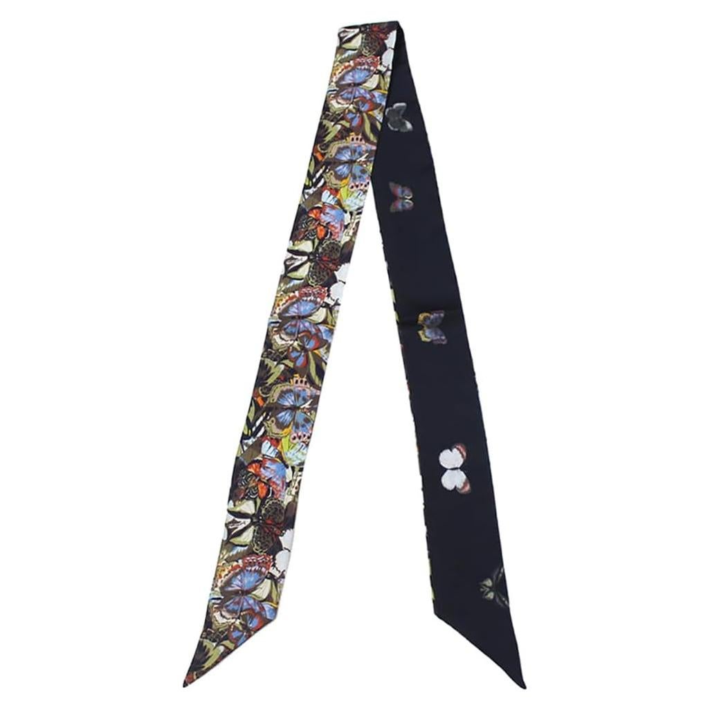 Bufanda de Seda de Morera JERLA 100% Multiusos 125x6.5cm