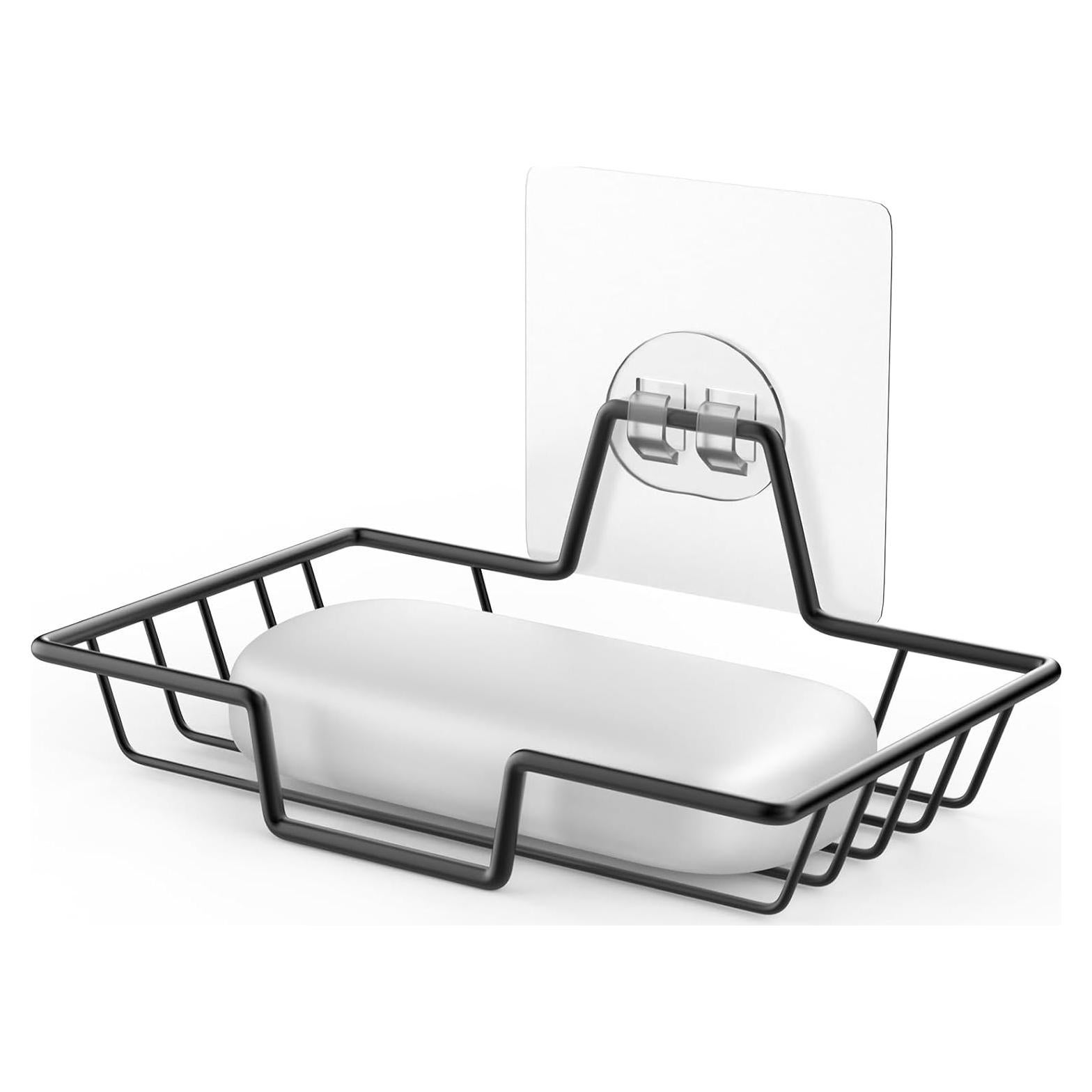 Soporte para Jabón de Acero Inoxidable LBshmao-D Negro