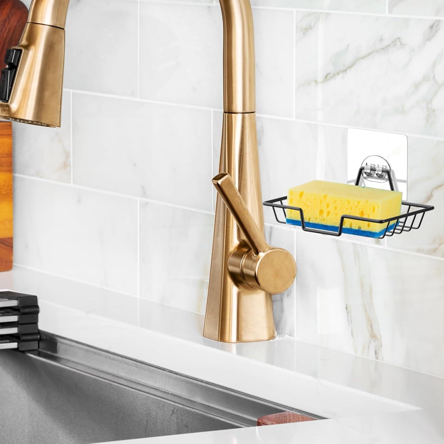 Soporte para Jabón de Acero Inoxidable LBshmao-D Negro