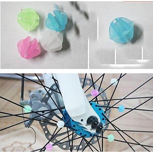 Decoraciones de Rueda de Bicicleta Haifly Multicolor Luminiscentes