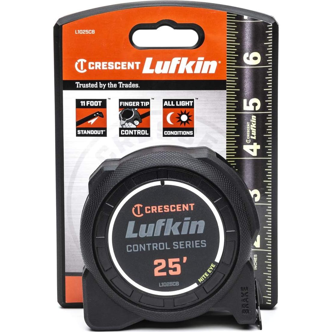 Cinta Métrica Lufkin Clad Command 3,66m con gancho 360°