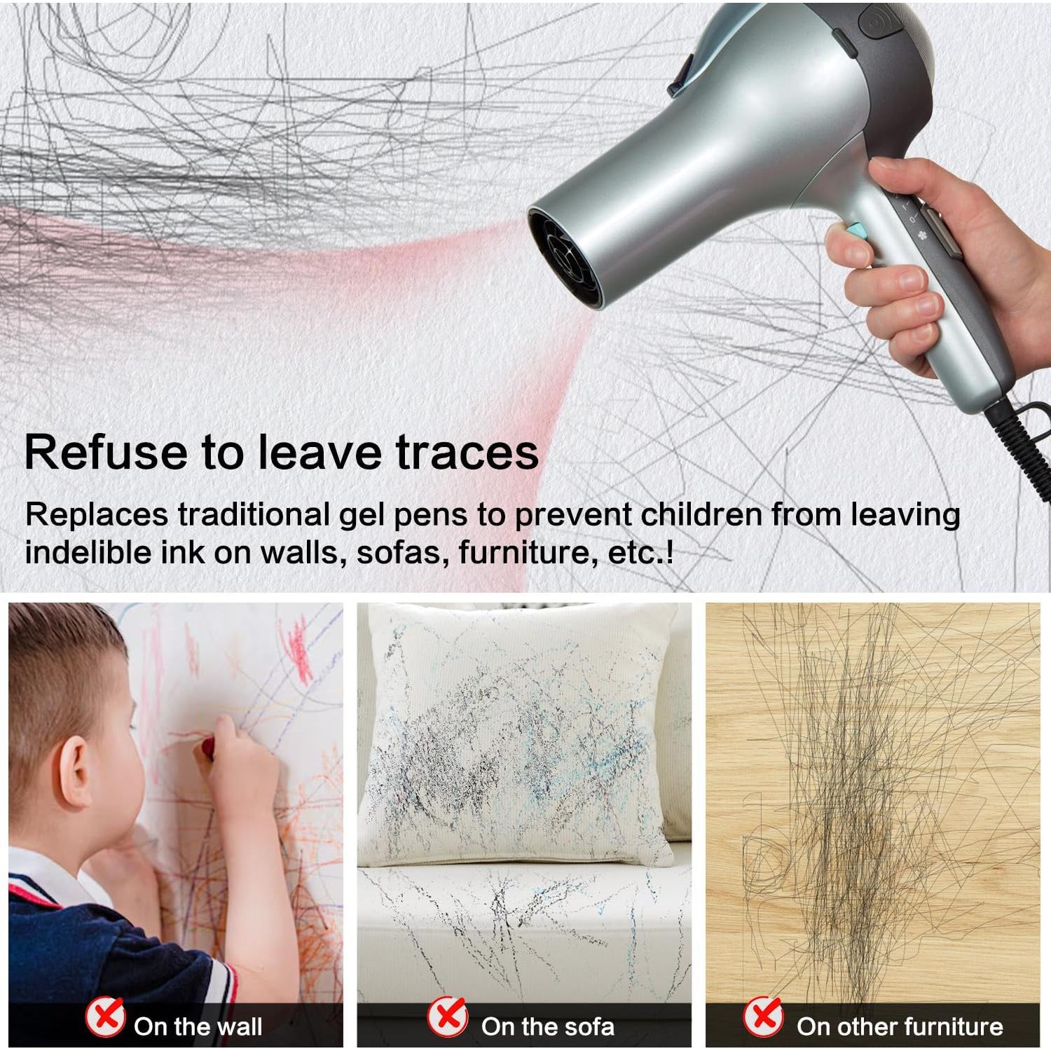 Marcadores de Tela Borrables por Calor WANFRES - 27 Piezas