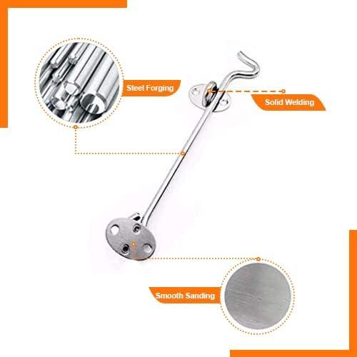 Pestillos de Acero Inoxidable Mgoodoo 2PCS 250mm para Puertas