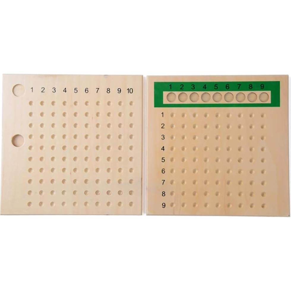 Tablero de Matemáticas Montessori Kghios Multiplicación y División