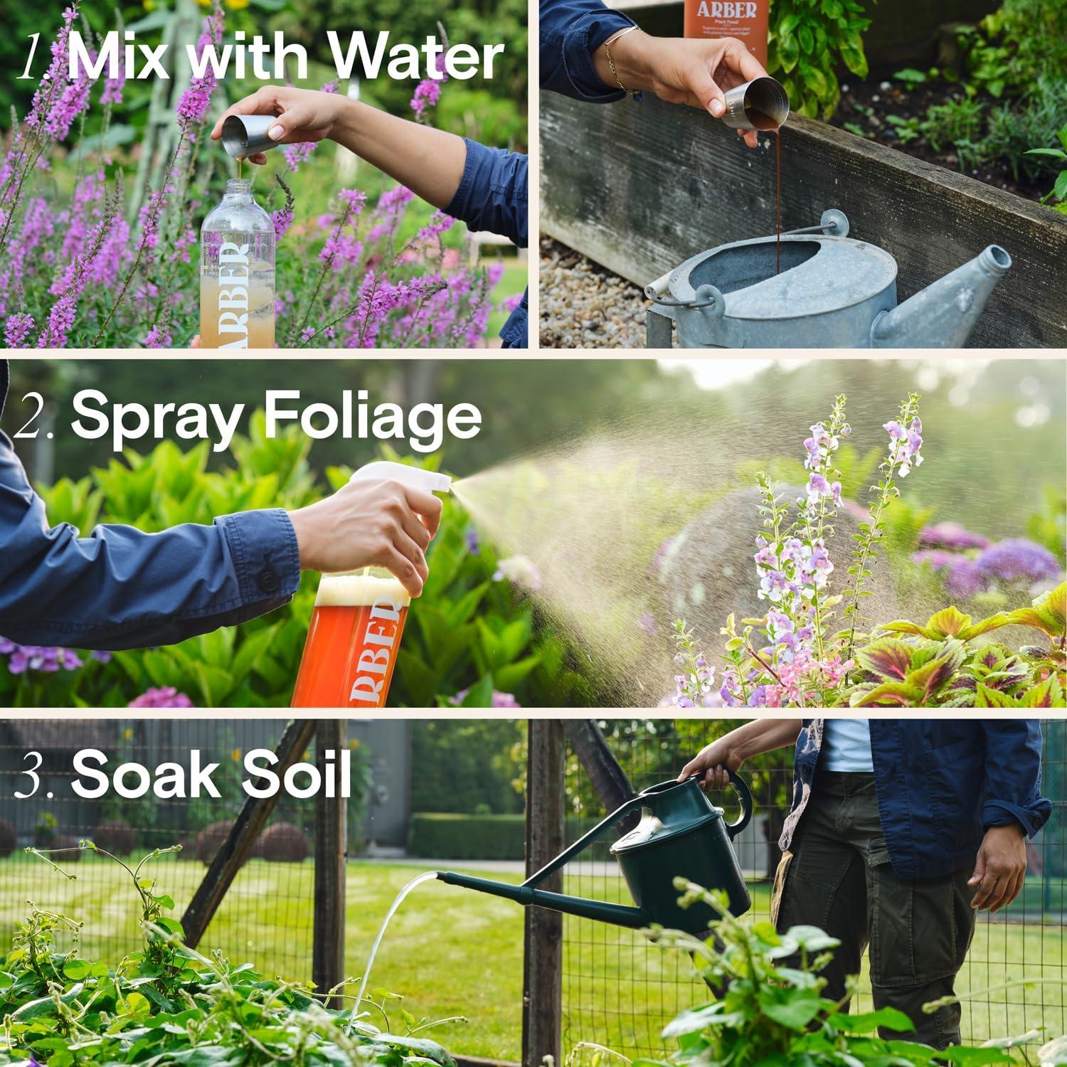 Insecticida y Fungicida Orgánico Arber 500ml - Control Plagas y Moho