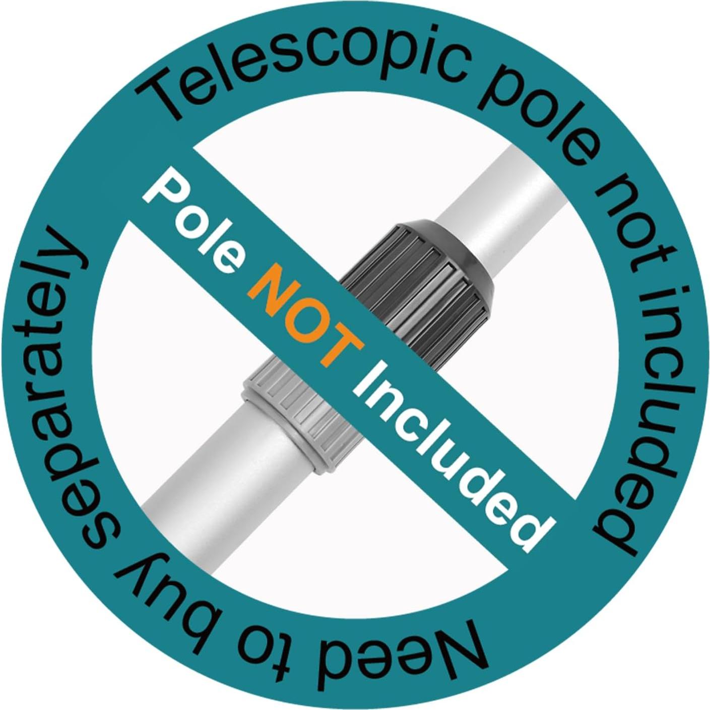 Red de Skimmer POOLWHALE 43 cm para Piscina - Limpieza Eficaz