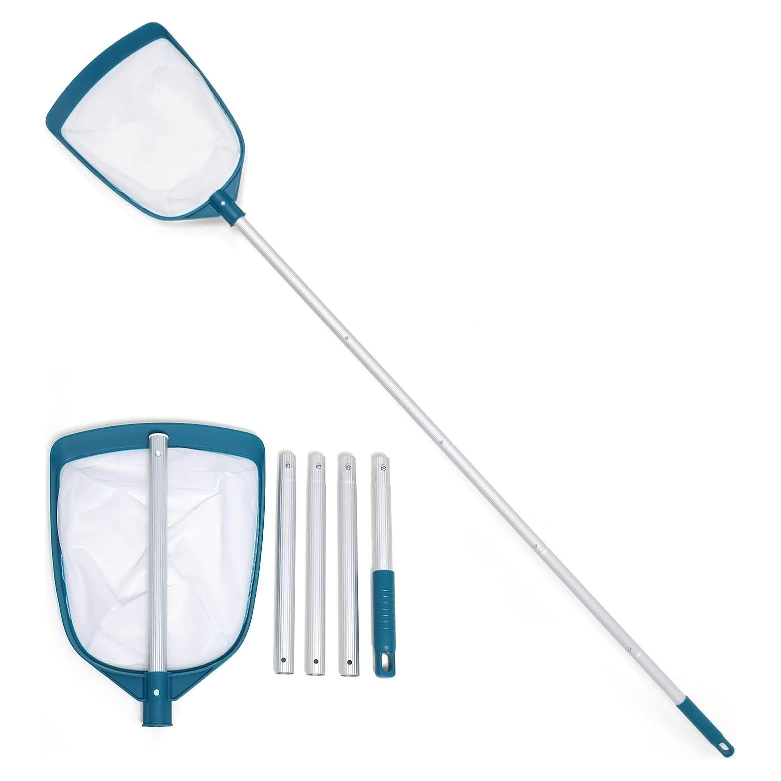 Skimmer de Piscina POOLWHALE con Polo Ajustable 0.40 a 1.52 m