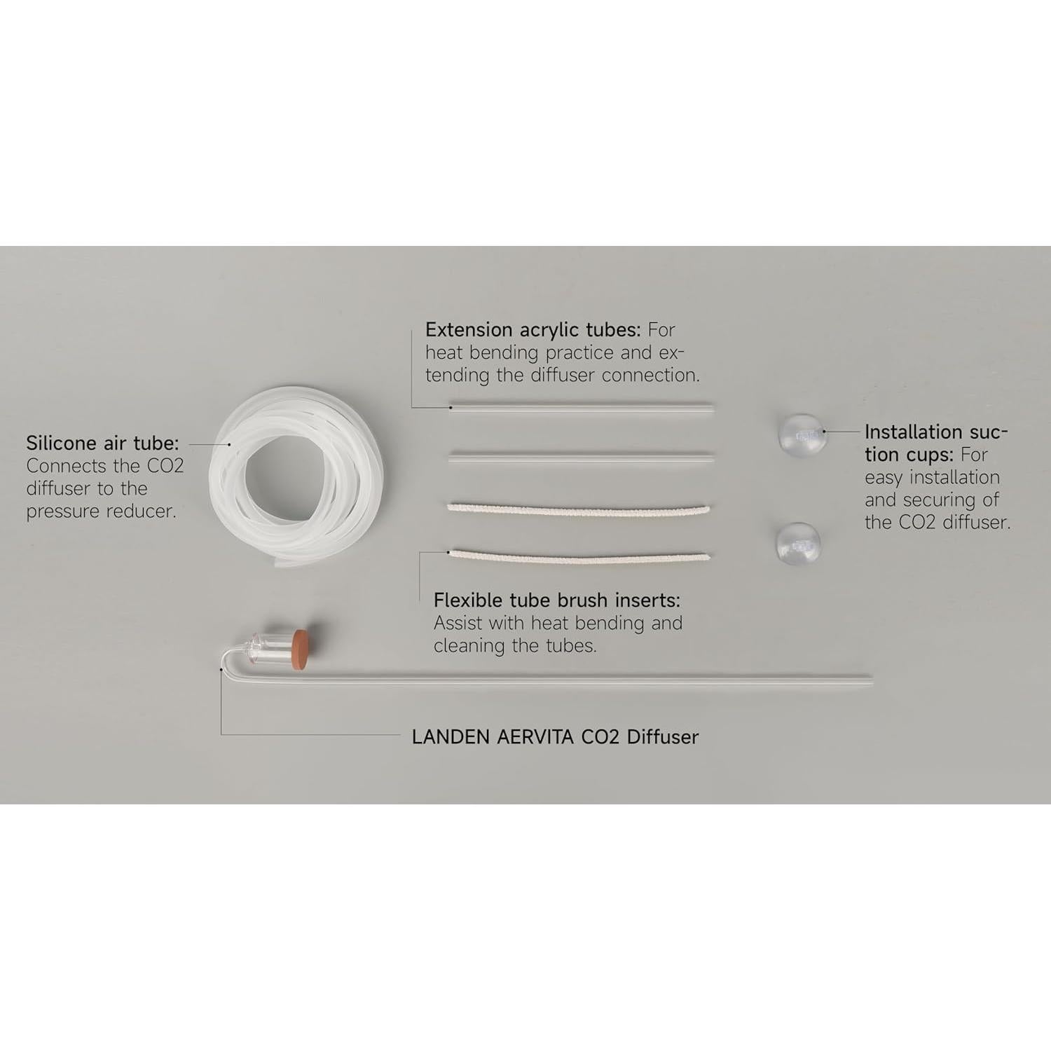 Difusor de CO2 LANDEN AERVITA L, cerámica nano para acuarios