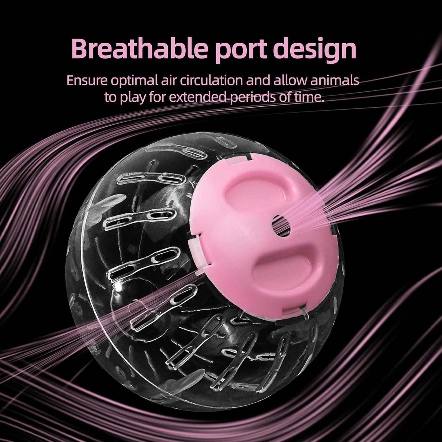 Bola de Juguete para Cangrejo Ermitaño U0U Rosa 10 cm