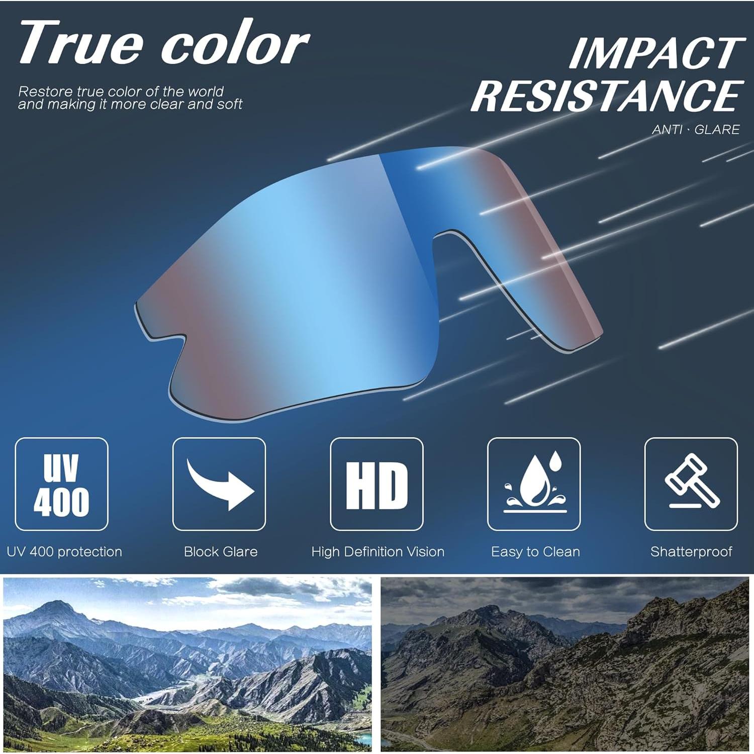 Gafas de sol KesaPlan Kids UV400 para niños 3-12 años