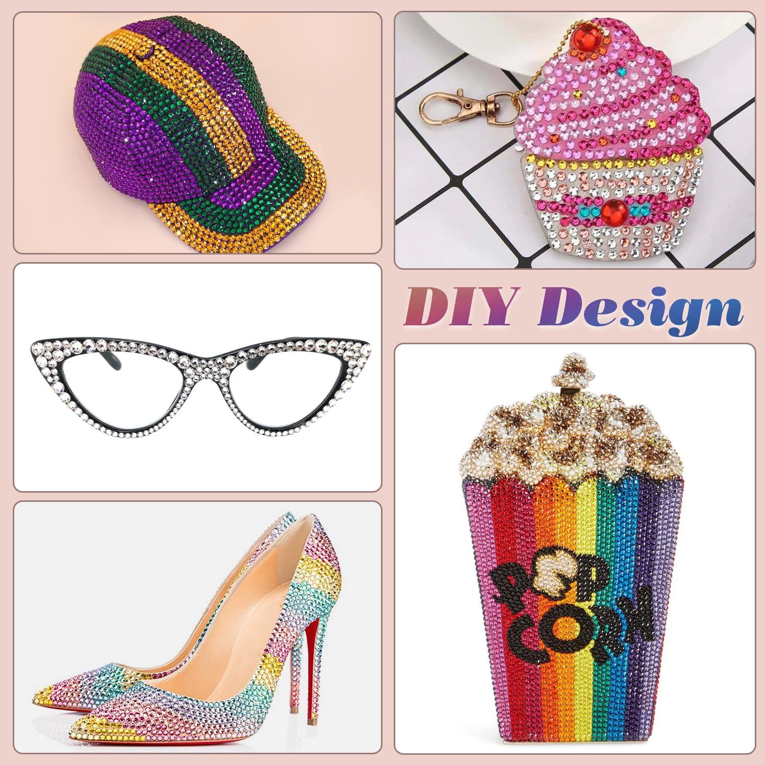 7000 Piedras de Resina Multicolor 2-5mm + 2 Pegamentos B7000