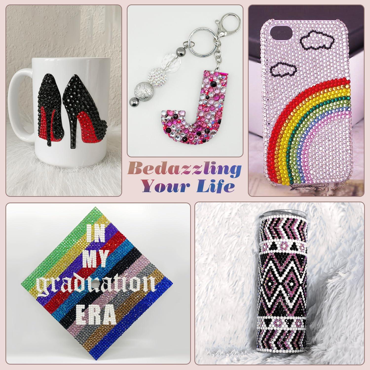 7000 Piedras de Resina Multicolor 2-5mm + 2 Pegamentos B7000