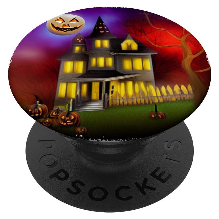 PopSockets Halloween Calabaza Espeluznante Murciélago 10.9x8.6cm