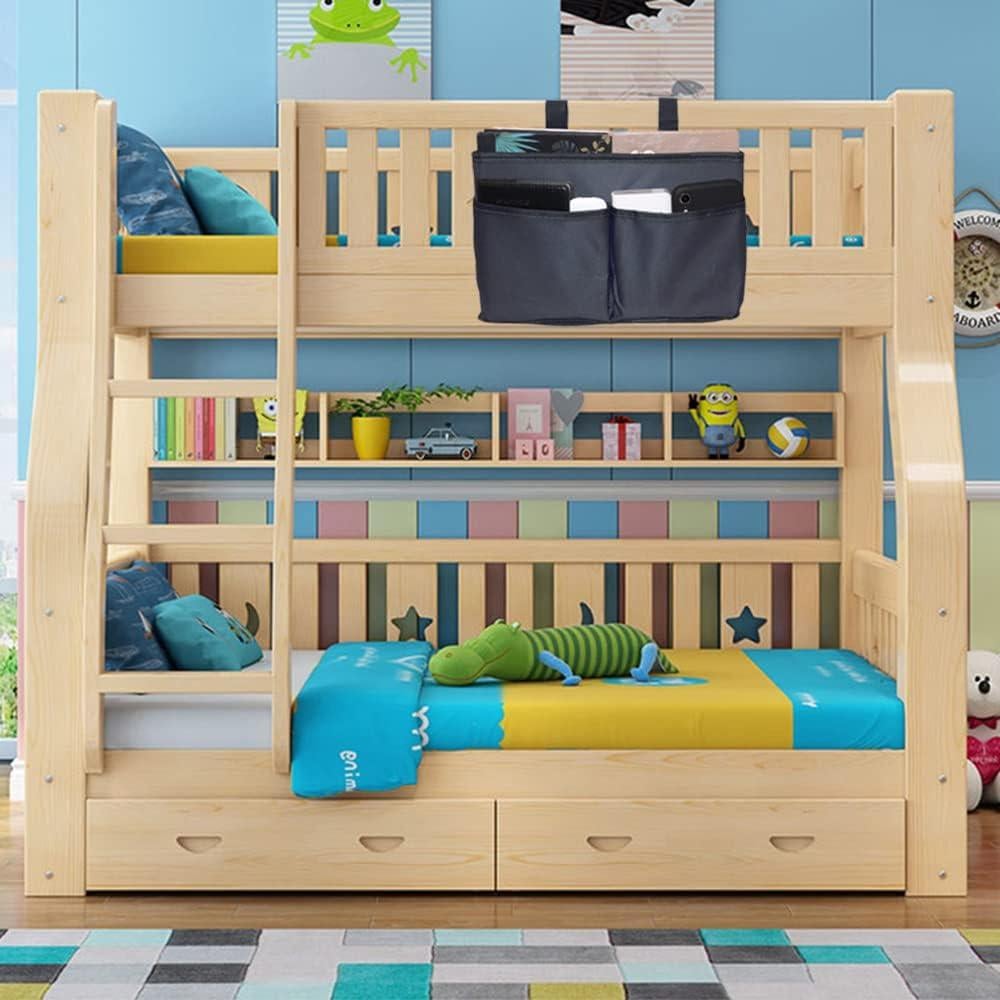 Caddy de Almacenamiento Sugaroom para Cama Plegable Negro