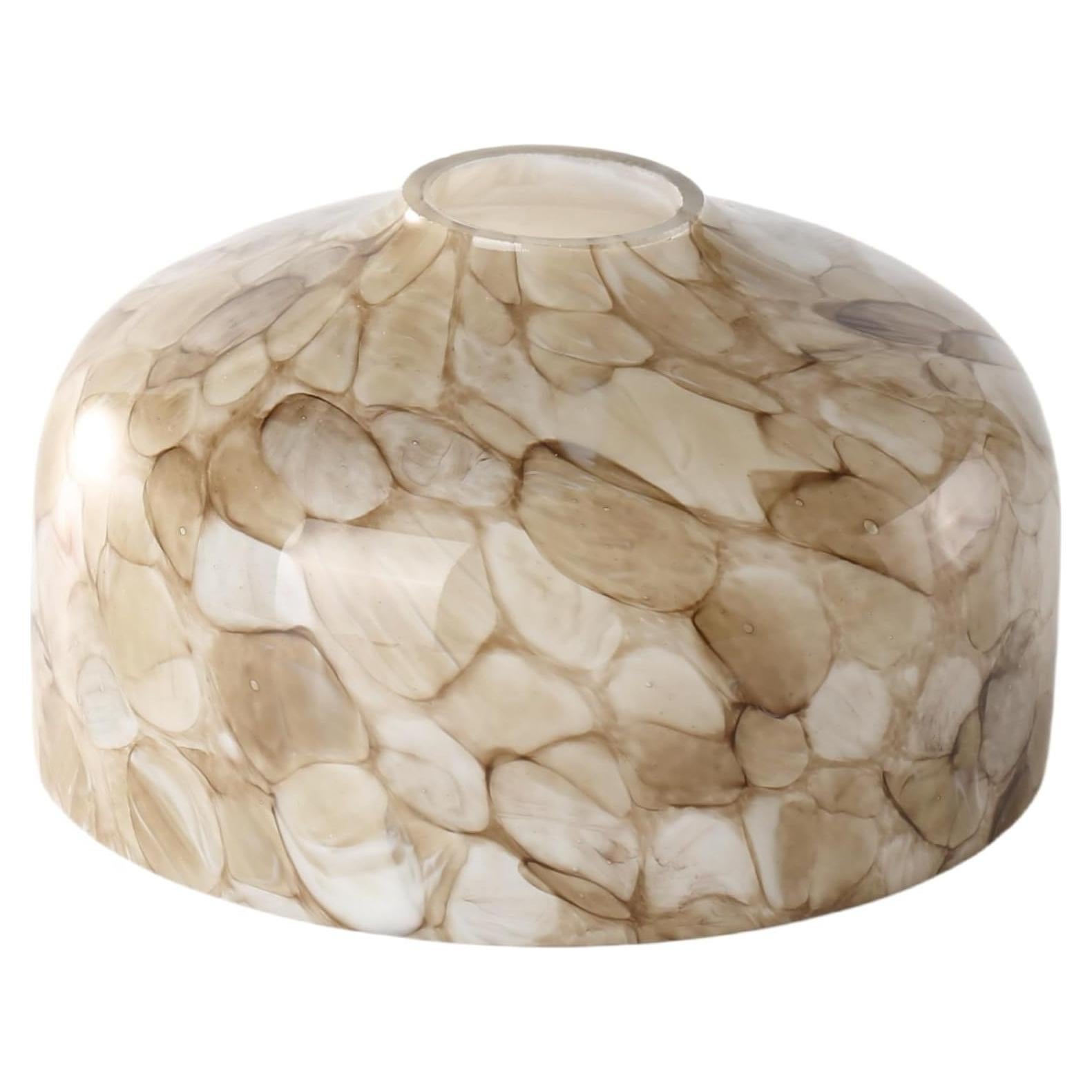 Pantalla de Luz Colgante Vidrio Art Deco COMPIXIU 17.8 cm