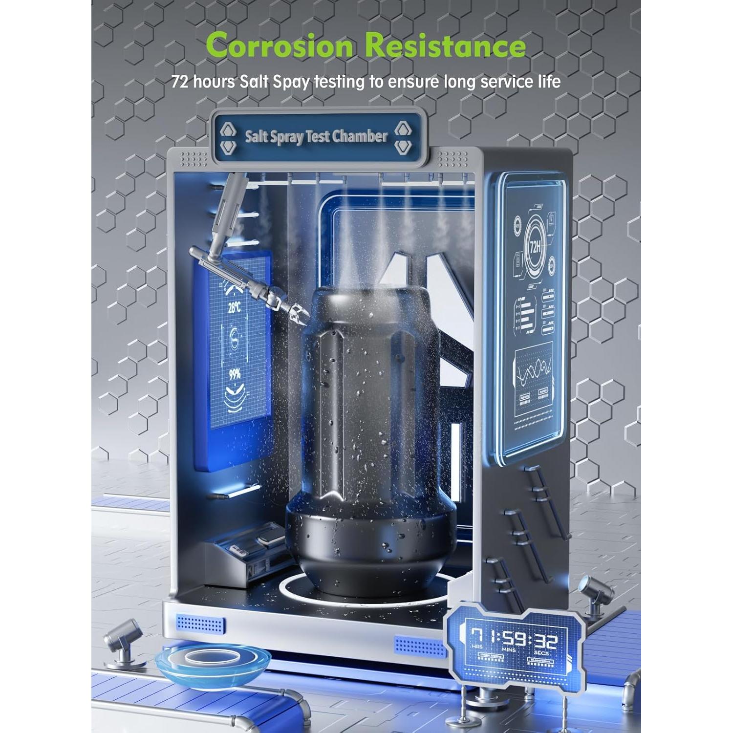 20 Tuercas de Perno de Cierre Negro AUTOPTIM 1/2"-20 para Jeep