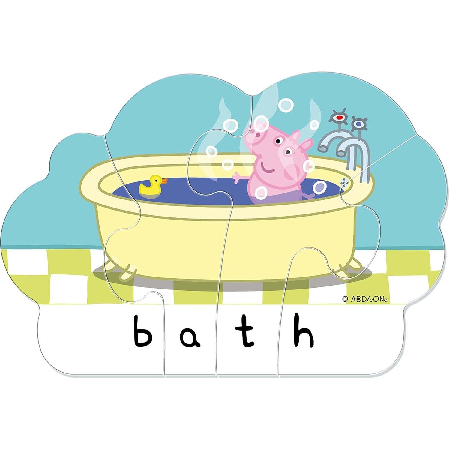 Rompecabezas Educativo Ravensburger Peppa Pig 64 Piezas 4 Años