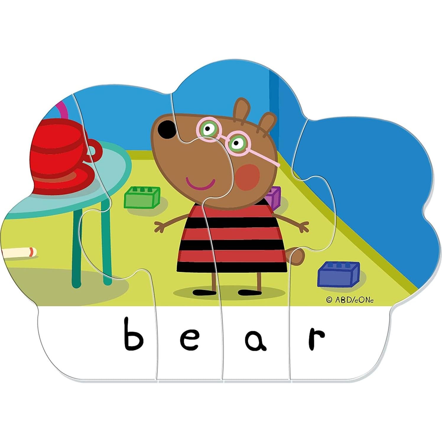 Rompecabezas Educativo Ravensburger Peppa Pig 64 Piezas 4 Años