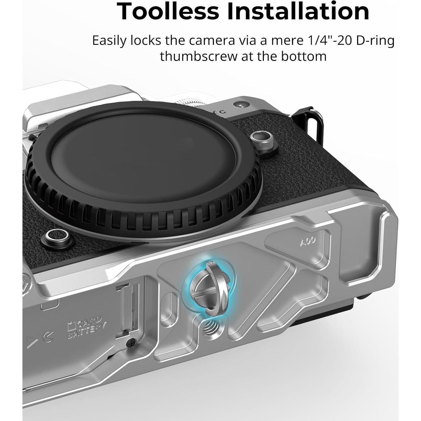 Mango de Madera SmallRig para Cámara Nikon Z fc - 4803