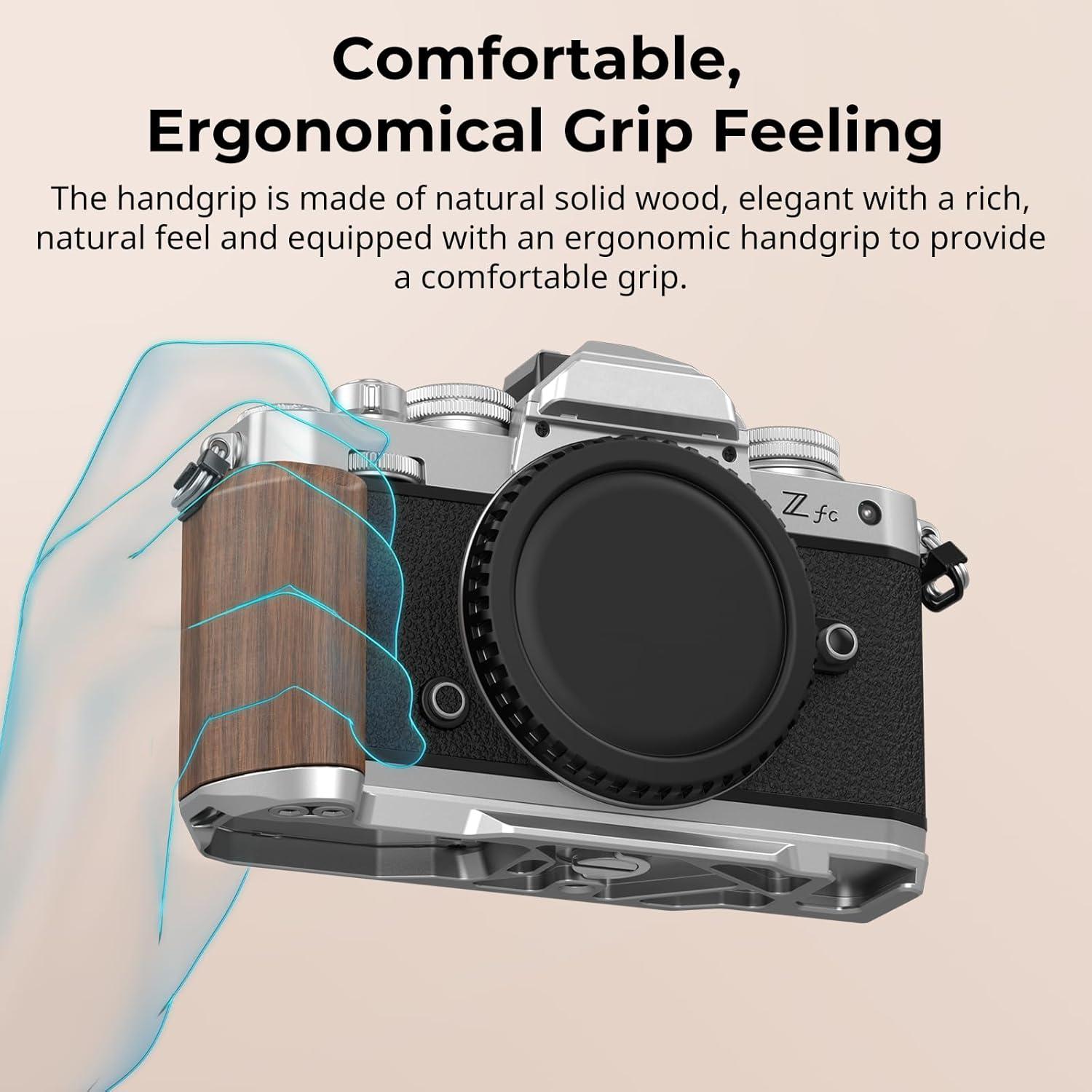 Mango de Madera SmallRig para Cámara Nikon Z fc - 4803