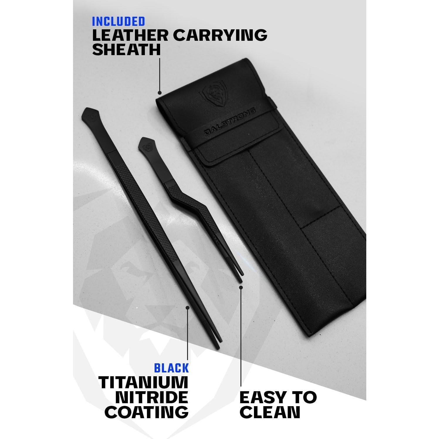 Conjunto de Pinzas y Tenazas de Cocina Dalstrong 2pc 16.5 y 25.4 cm