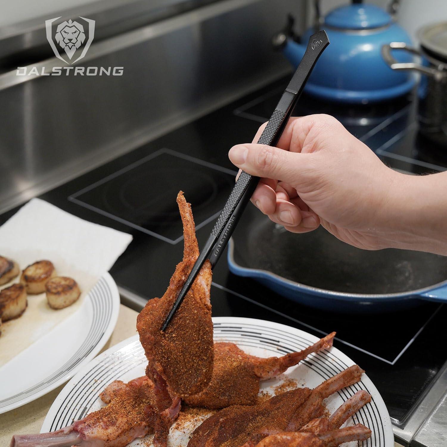 Conjunto de Pinzas y Tenazas de Cocina Dalstrong 2pc 16.5 y 25.4 cm