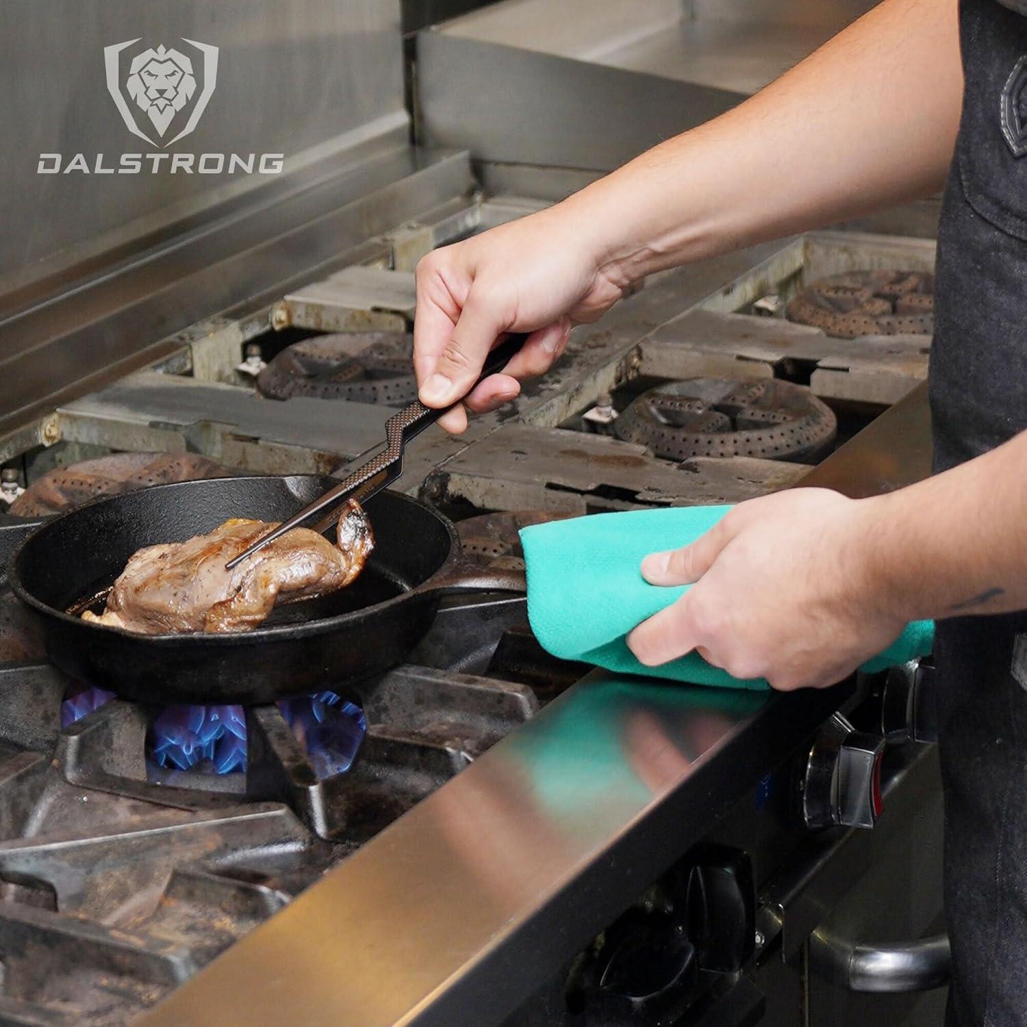 Conjunto de Pinzas y Tenazas de Cocina Dalstrong 2pc 16.5 y 25.4 cm