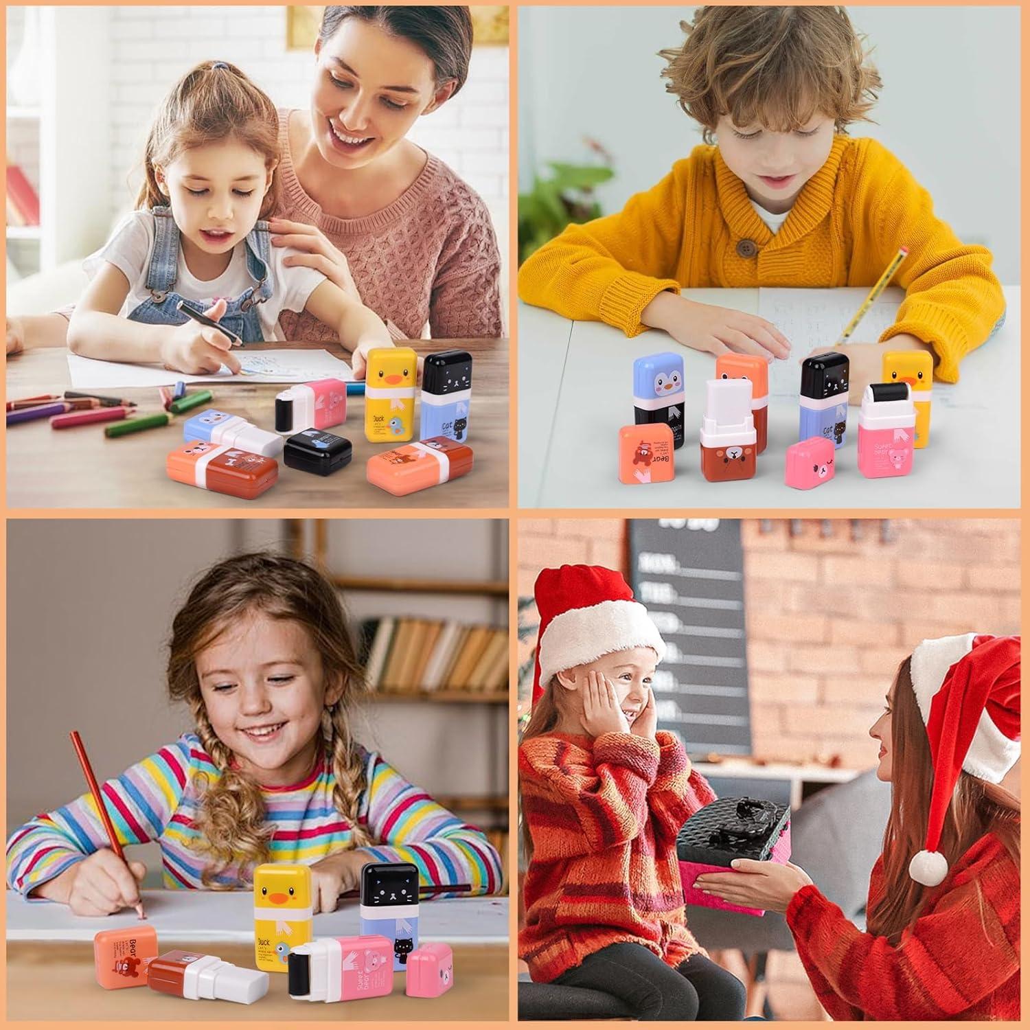 Gomas de Borrar EIKOSON para Niños - Paquete de 6 Animales