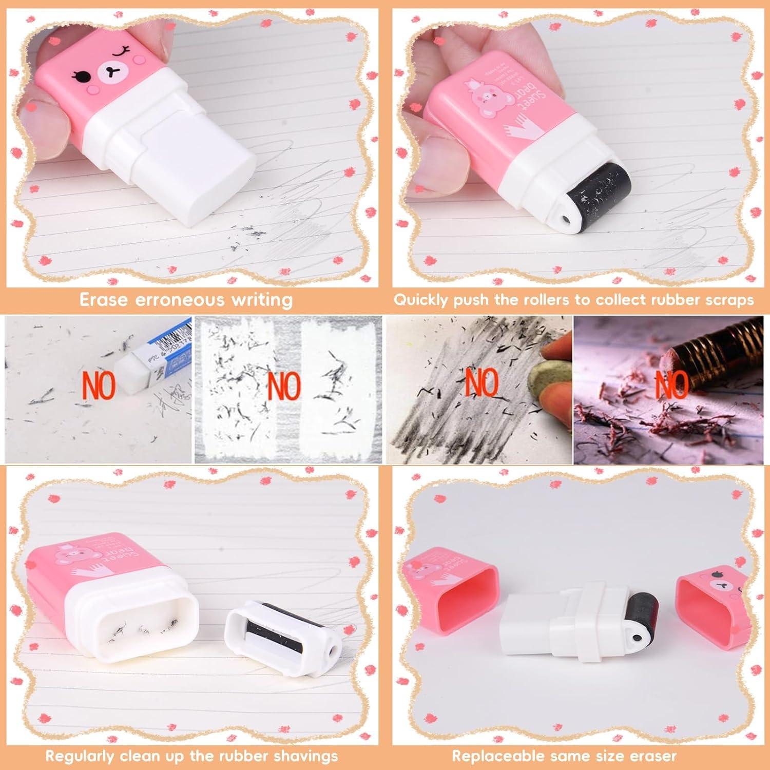 Gomas de Borrar EIKOSON para Niños - Paquete de 6 Animales