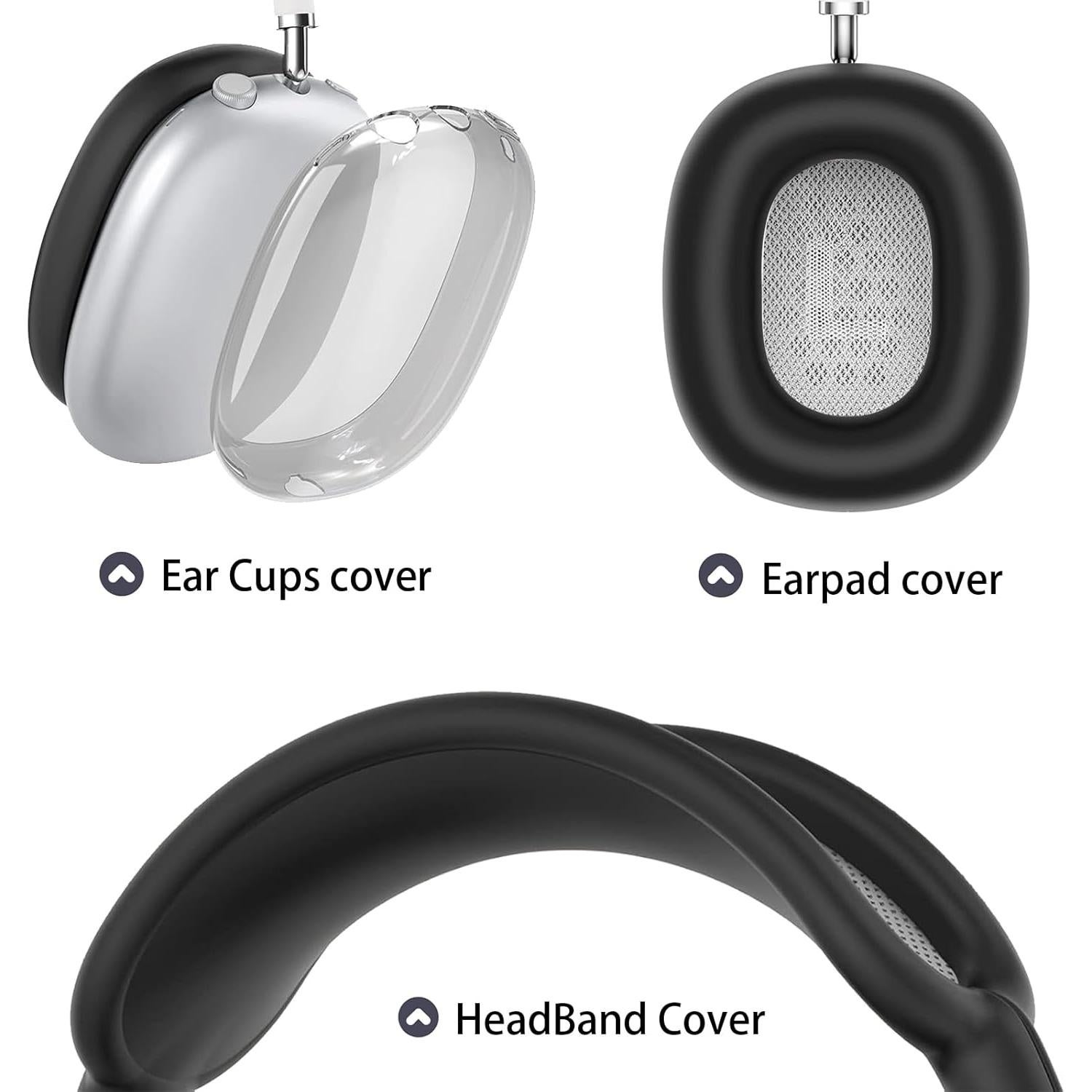 Funda de Silicona Jiboku para AirPods Max - Protección 360°