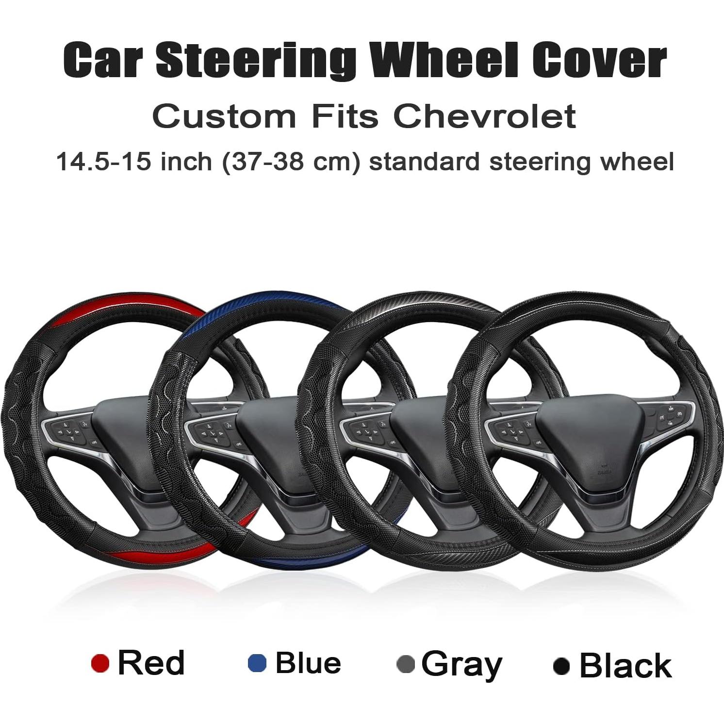 Funda de Volante GIANT PANDA para Chevy 14.5-15" Negro