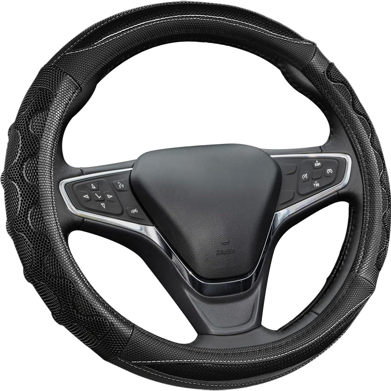 Funda de Volante GIANT PANDA para Chevy 14.5-15" Negro