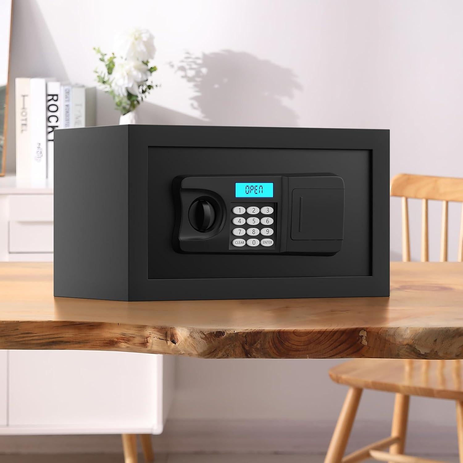 Caja Fuerte RXUJYC 0.5 Pies Cúbicos con Teclado y Alarma