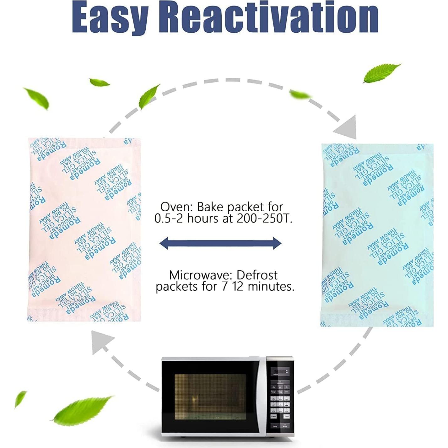 Paquetes de Gel de Sílice 20g - 30 Piezas Deshidratantes