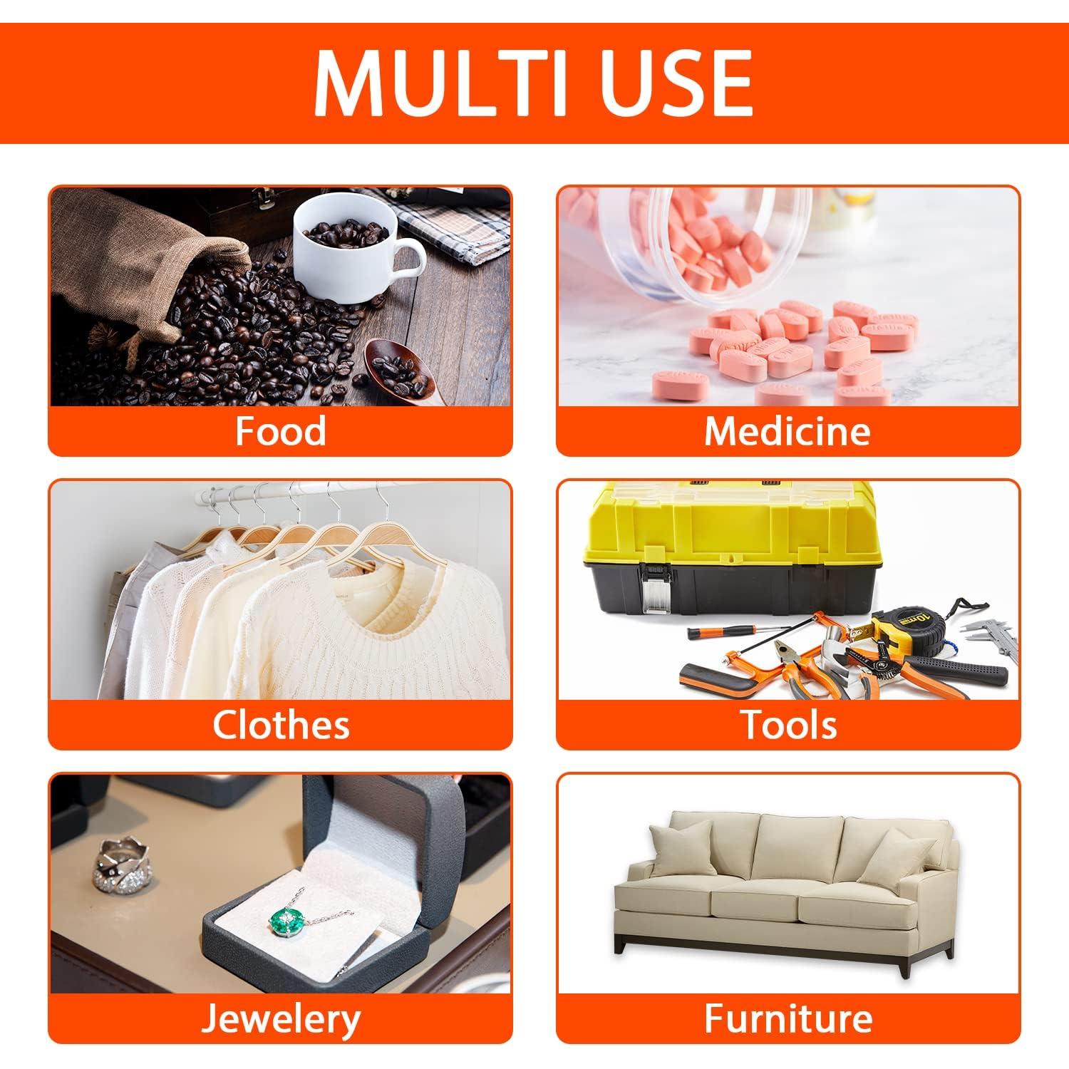 Paquetes de Gel de Sílice 20g - 30 Piezas Deshidratantes