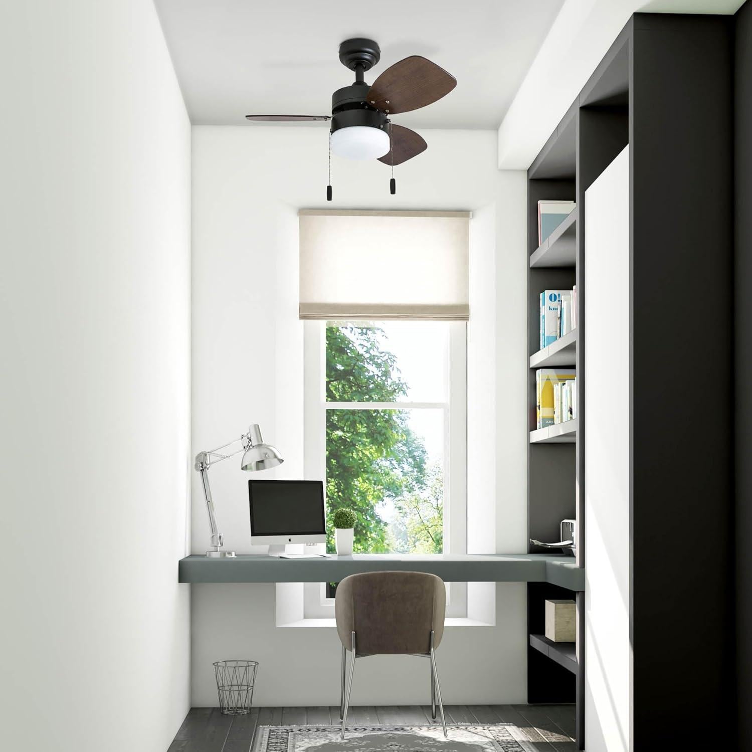 Ventilador de Techo Honeywell Ocean Breeze 76 cm con Luz LED