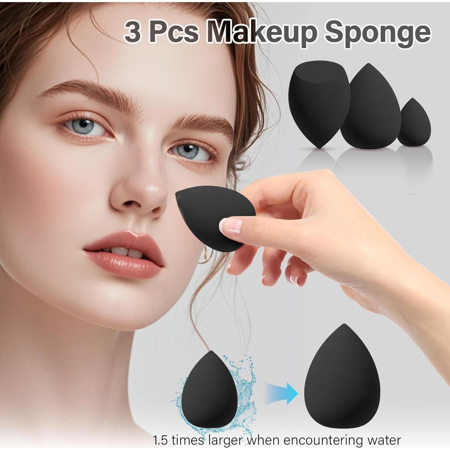 Juego de Brochas de Maquillaje Profesional Mlemle 26 Piezas