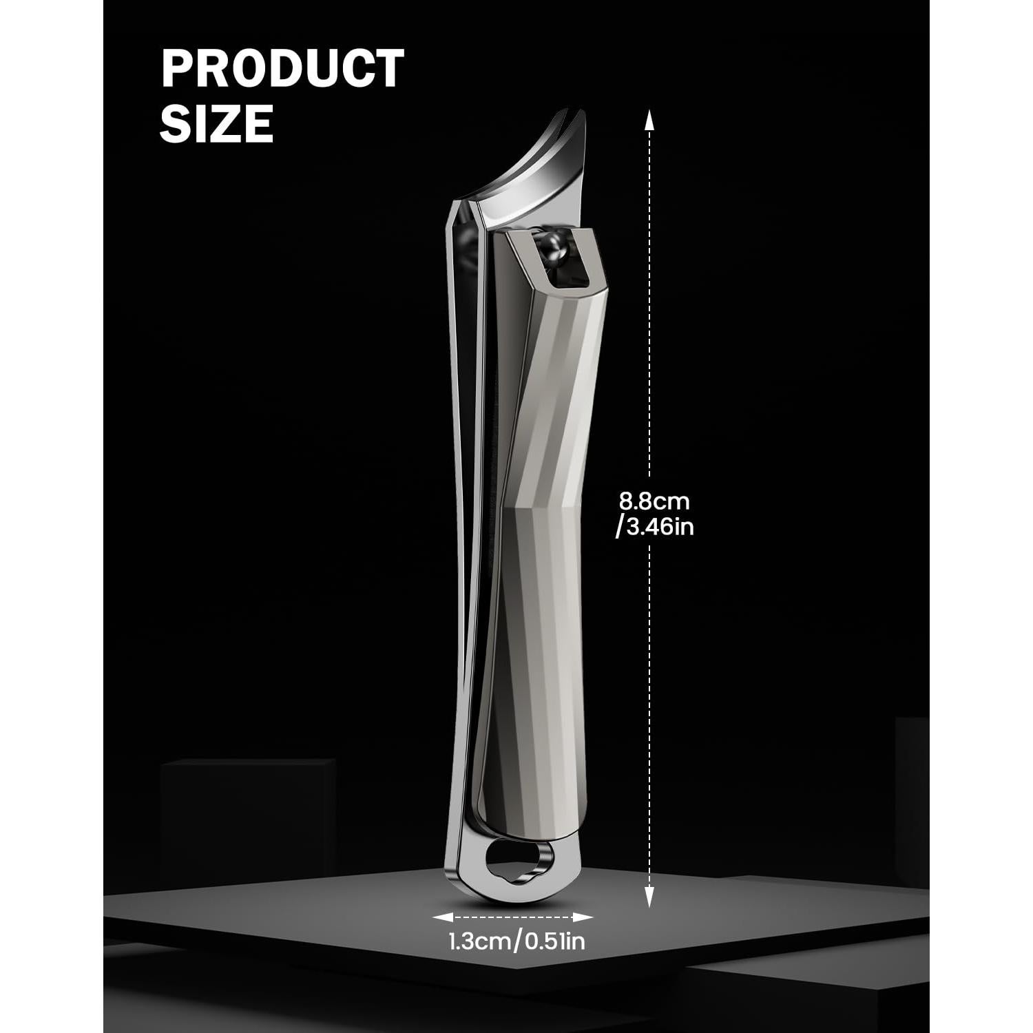 Cortauñas Curvados BEZOX para Uñas Encarnadas - Champagne