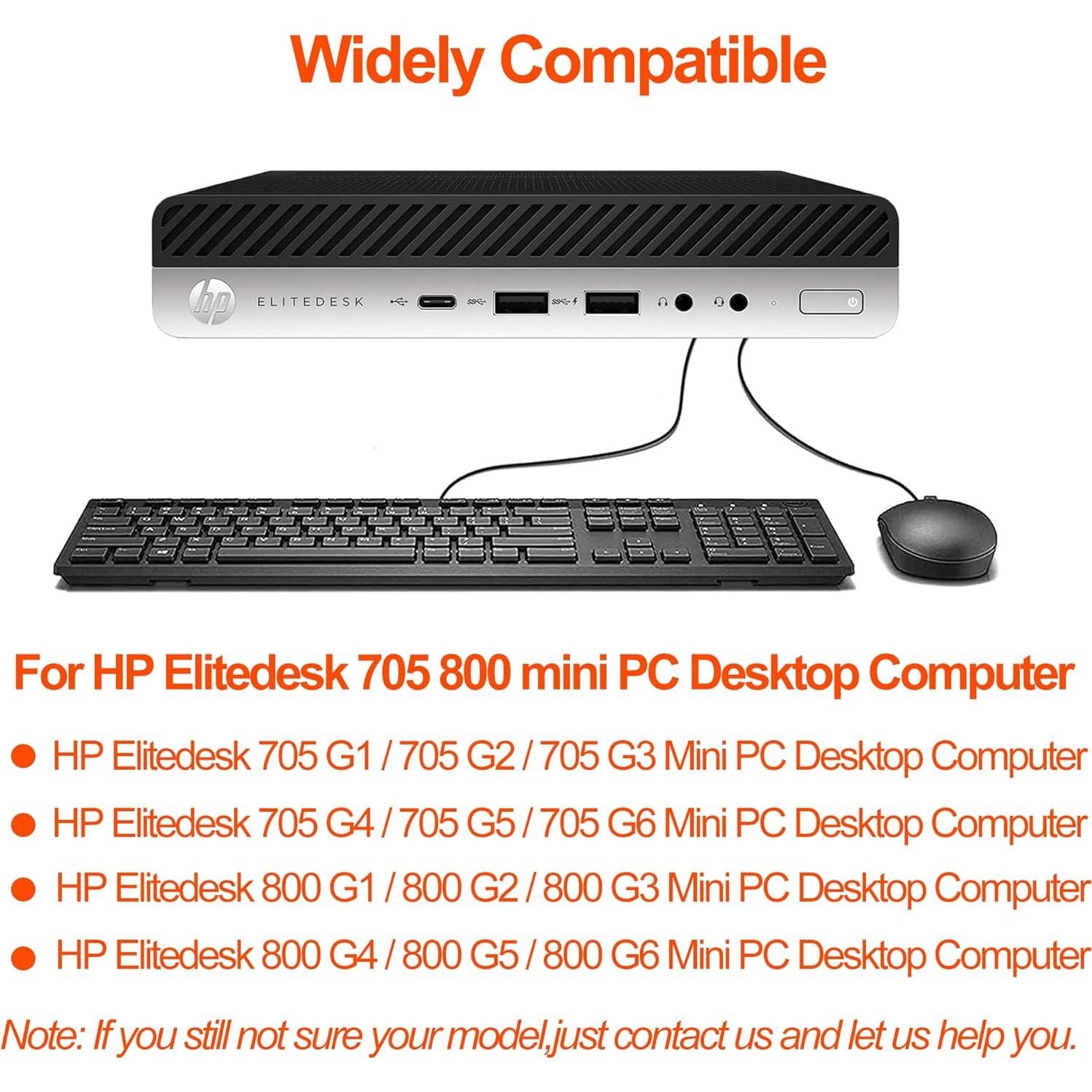 Adaptador CA 90W HP EliteDesk ProDesk 19V 4.74A Mini PC