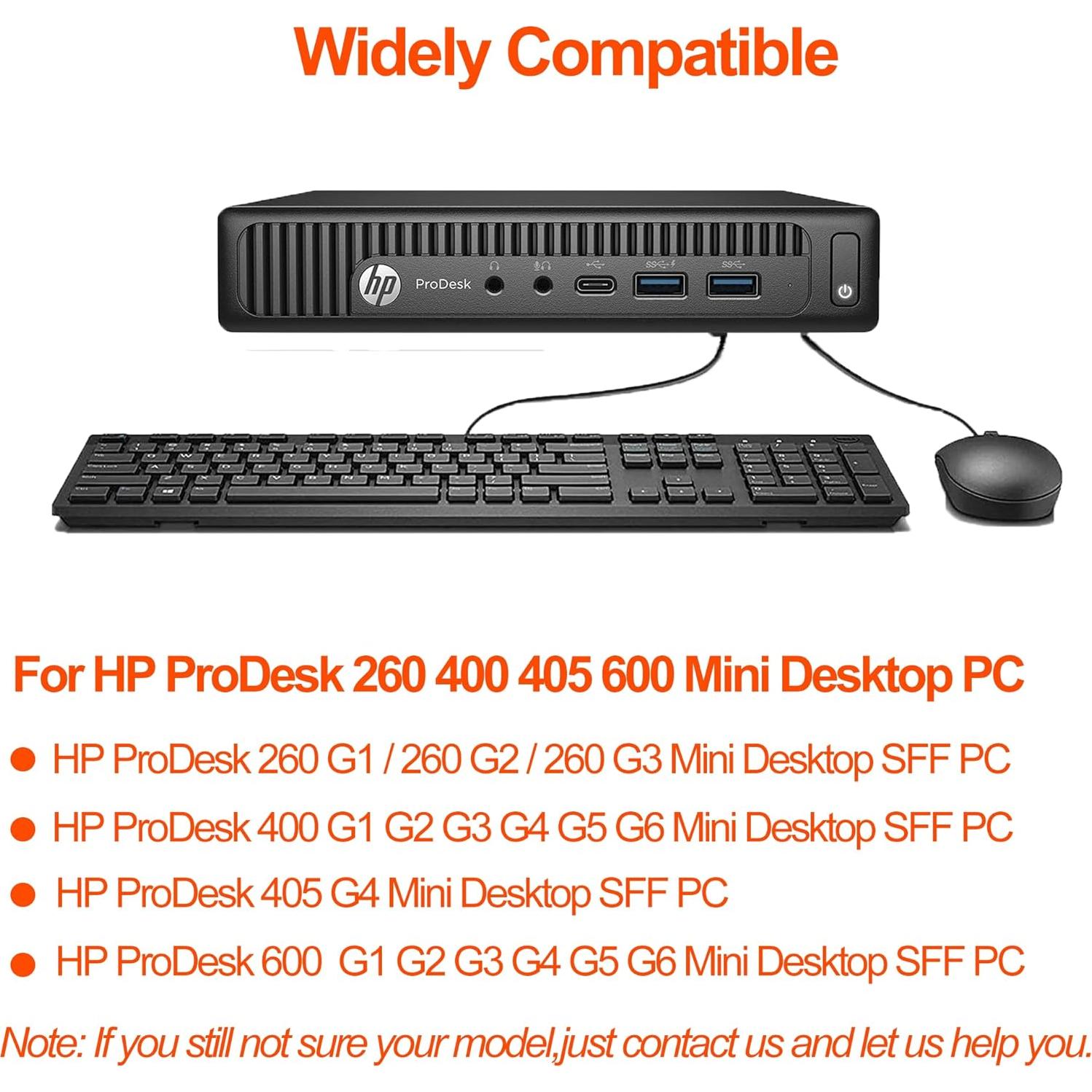 Adaptador CA 90W HP EliteDesk ProDesk 19V 4.74A Mini PC