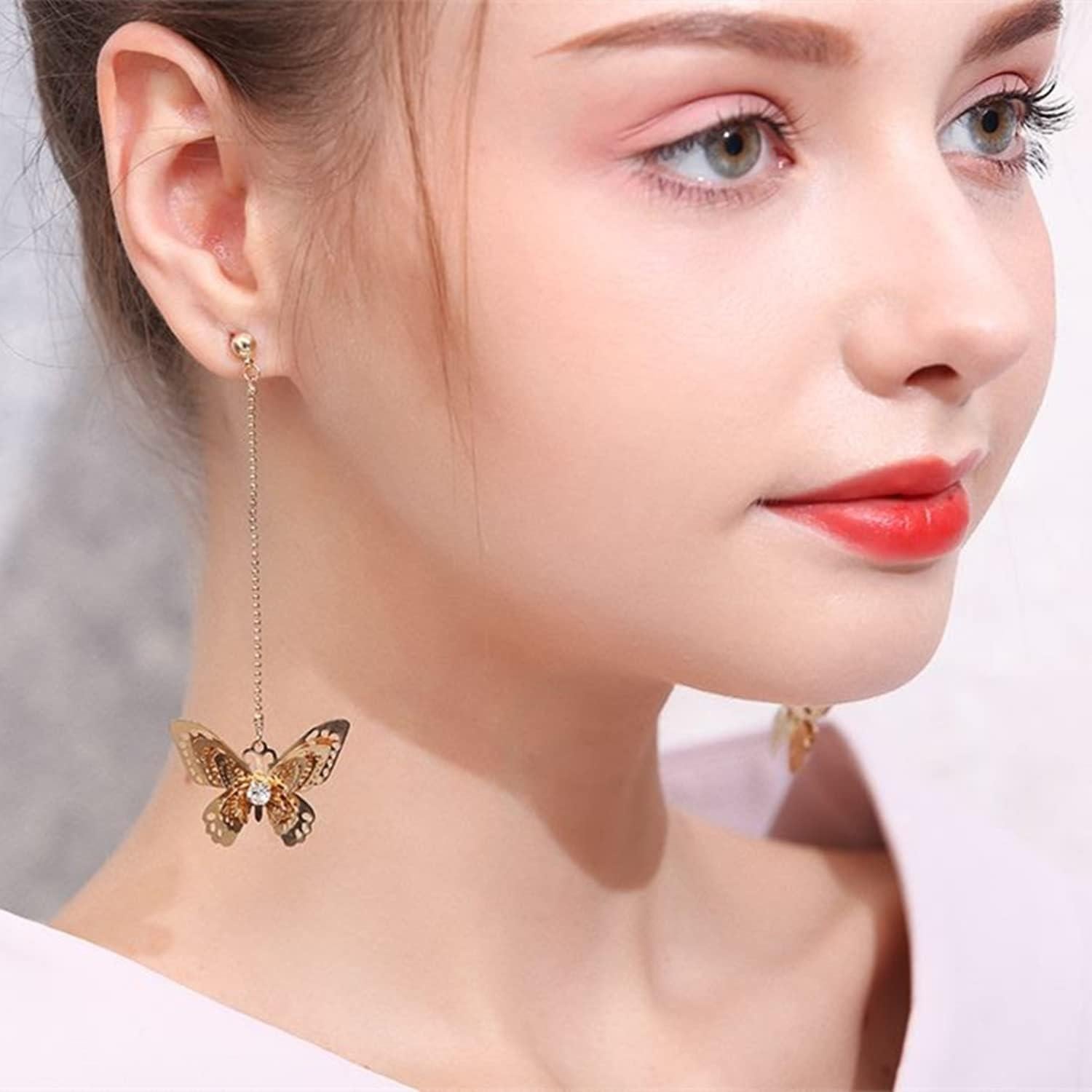 Respaldo de Aretes Hipoalergénico HOLLOSPORT 12Pcs Oro Rosa