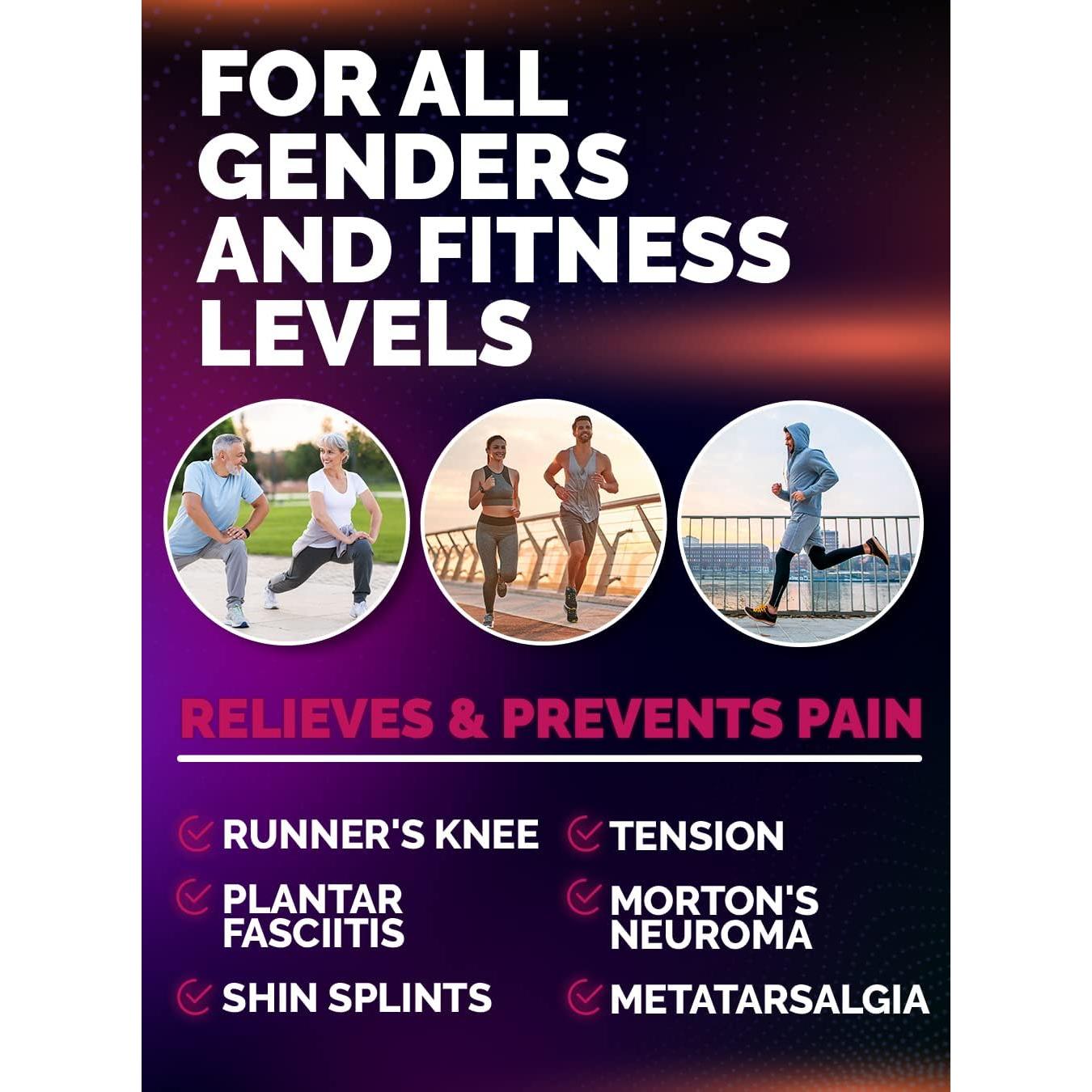 Plantillas de Gel CRUVHEAL para Correr - Ortopédicas XS