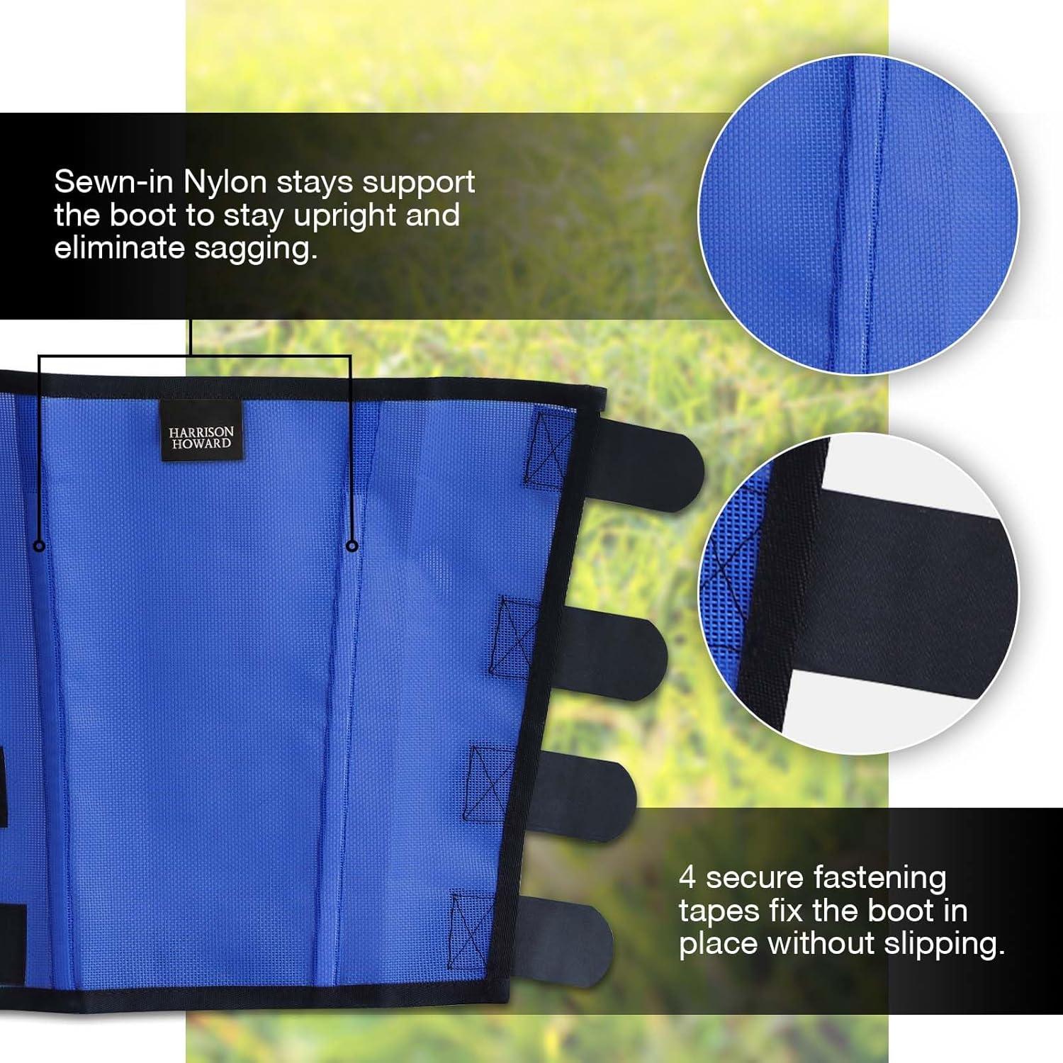 Mallas para patas de caballo Harrison Howard mini azul - set de 4