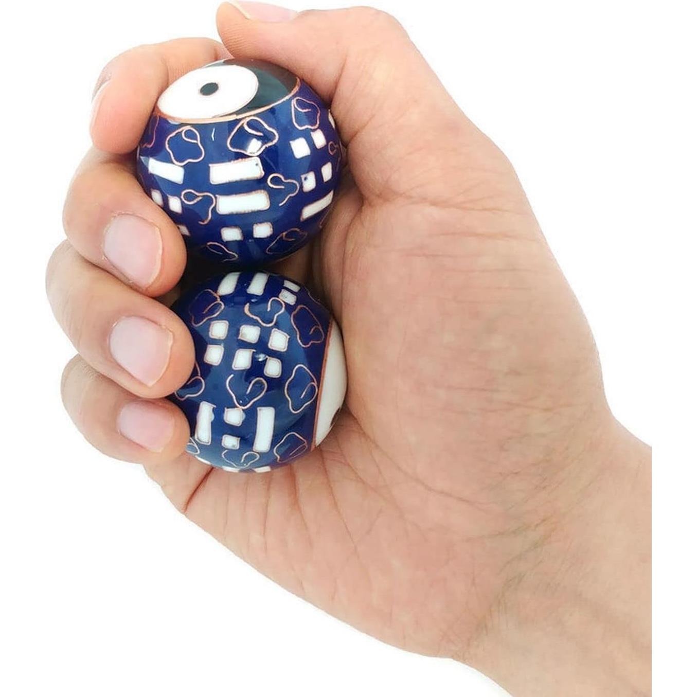 Bolas de Baoding Chi Premium Top - Terapia de manos 4.06 cm